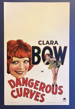 Dangerous Curves (Paramount, 1929). Clara Bow Window Card (14