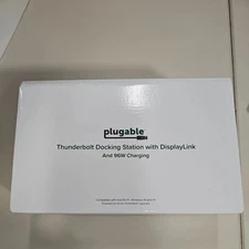 NEW Plugable Thunderbolt 4 Dock for Quad Monitors 100W Docking - TBT-6950PD