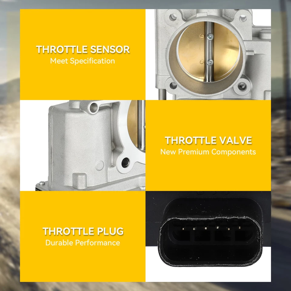 Cuerpo del acelerador para Mazda 3 2010-2013 Mazda 6 2009-2013 2,5 L L50213640B Foto 4 de 4