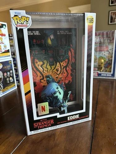 Funko Pop television Stranger Things Eddie 1505 Exclusive! protector