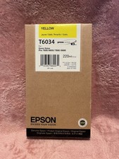 Genuine Epson Yellow Ink Cartridge T6034 Date: 2014