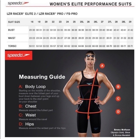 SPEEDO FASTSKIN FS-PRO PURE VALOR KNEESKIN BLACK SZ 27 L SWIMSUIT