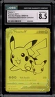 Pokemon Pikachu V Celebrations Ultra-Premium Coll. Gold Full Art SWSH145 CGC 8.5
