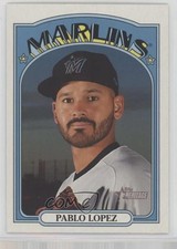2021 Topps Heritage Pablo Lopez #385 0f3j