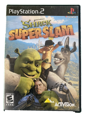 Shrek Super Slam PS2 PlayStation 2 - Game & Case  Not Tested