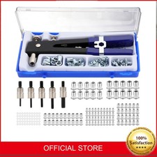 170pcs Threaded Hand Nut Riveter Rivnut Gun Heavy duty Insert Tool Riveter