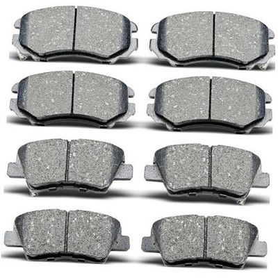 D924 D1313 8pcs Front Rear Ceramic Brake Pads Sets Fit For 2010 2011 For