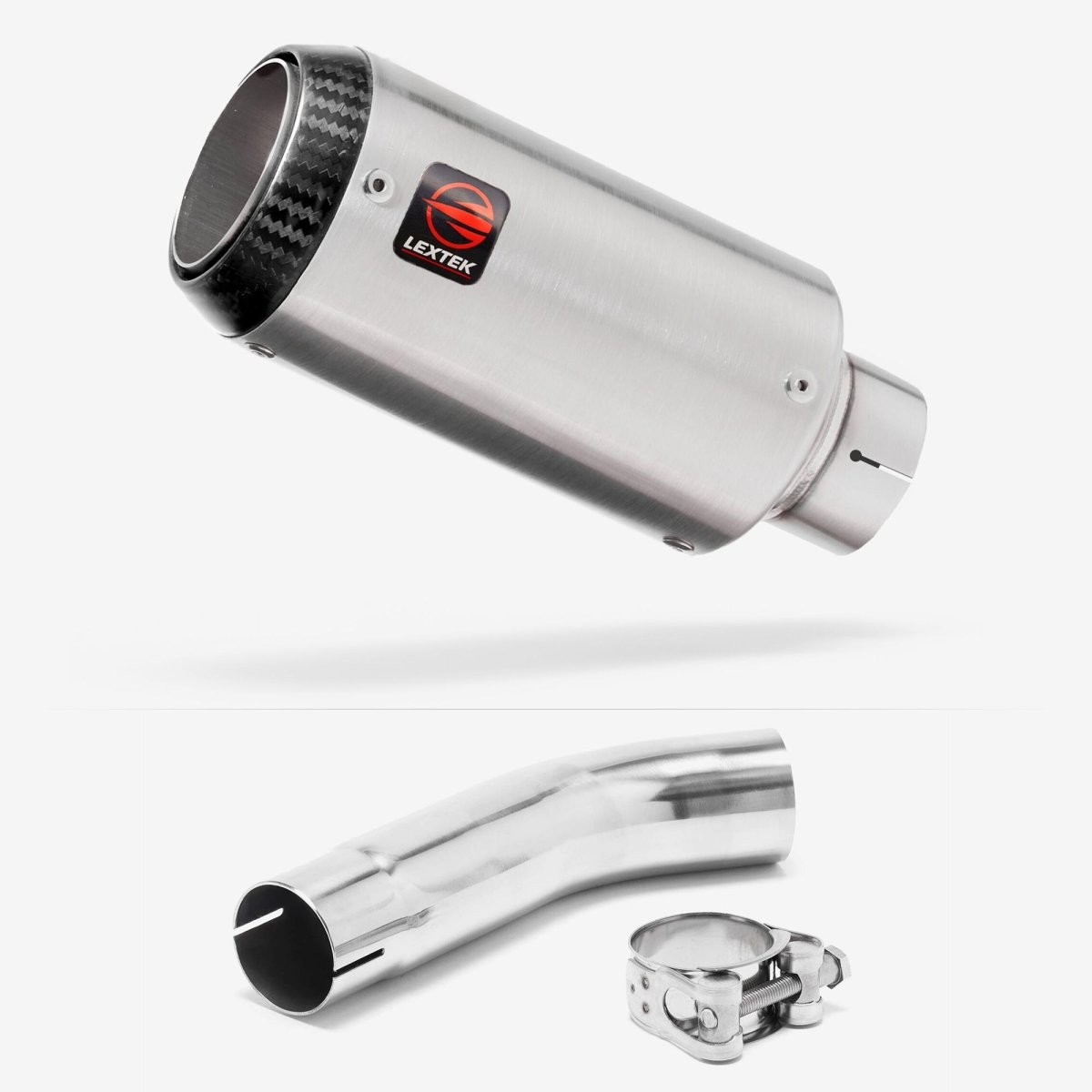 Lextek Stainless Steel Slip-on 150mm Exhaust for Suzuki GSXR 600/750 11-