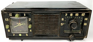 【希少】1950年代 PHILCO 真空管ラジオ TRANSITONE ジャンク Philco Transitone Radio | eBay