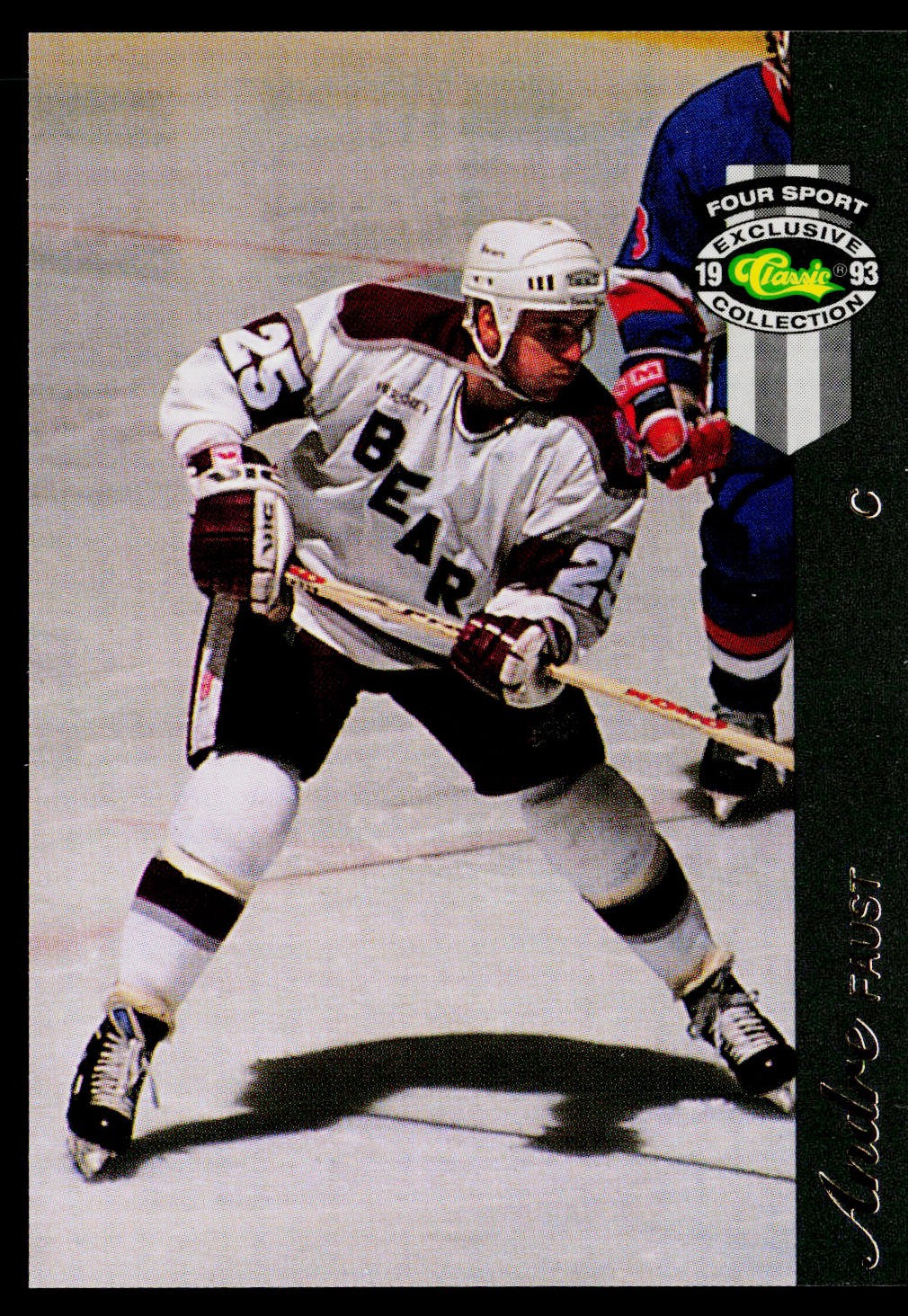 1993 Classic McDonald's Four Sport Excl Coll #14 Andre Faust Hershey Bears
