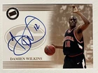 Damien Wilkins 2004 Press Pass Bronze Auto Autograph Georgia Bulldogs