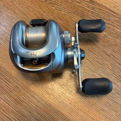 Shimano Metanium Mg Baitcasting Reel Left Japan Used