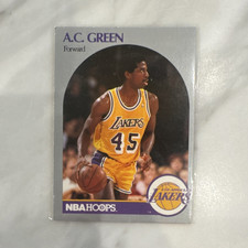 A.C. Green 1990-91 NBA Hoops #156 Los Angeles Lakers Basketball Card