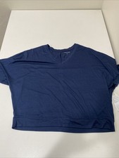 Softies Dream Relaxed V-neck with Capri Lounge Set Large, Shirt Only