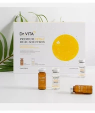 Dr.Vita Premium Vita C Dual Solution Set Whitening Anti-Aging Wrinkle K-Beauty