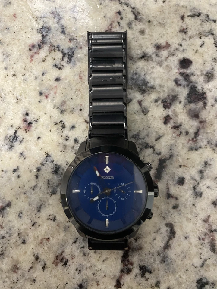 Fossil Chronograph watch FS-4606 With New Battery - Image 2 of 3