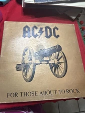 AC/DC For Those About to Rock Vinyl LP – 1981 Classic Album