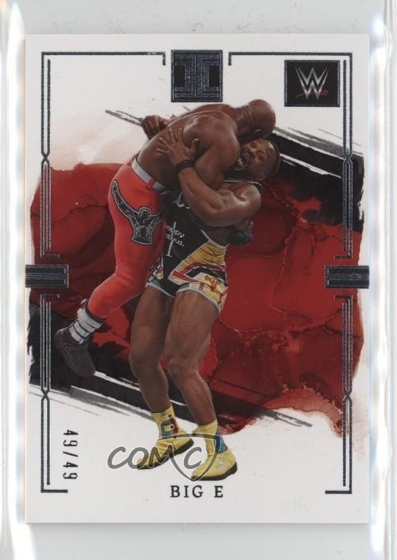2023 Panini Impeccable WWE Silver 49/49 Big E #51 1u5y