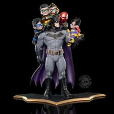 QMX DC Batman Family Limited Edition Q-Master Diorama Statue - NEW in Box