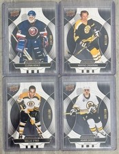 4 Card UD Engrained Icons Lot  O'Ree Oates Healy Cashman /199
