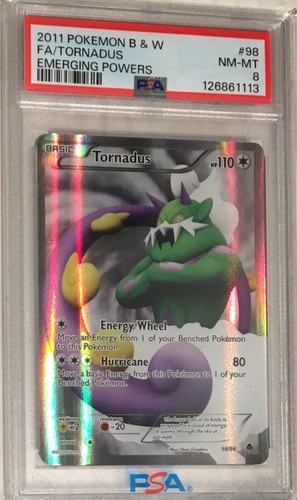 Tornadus graded PSA 8 for sale on eBay