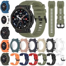 Silicone Watch Strap Case for Amazfit T-REX 3 Pro Sport Wristband Cover Bracelet