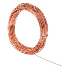 13 Gauge 1.8mm Aluminum Wire 100ft Bendable Metal Craft Armature Wire Rose Gold
