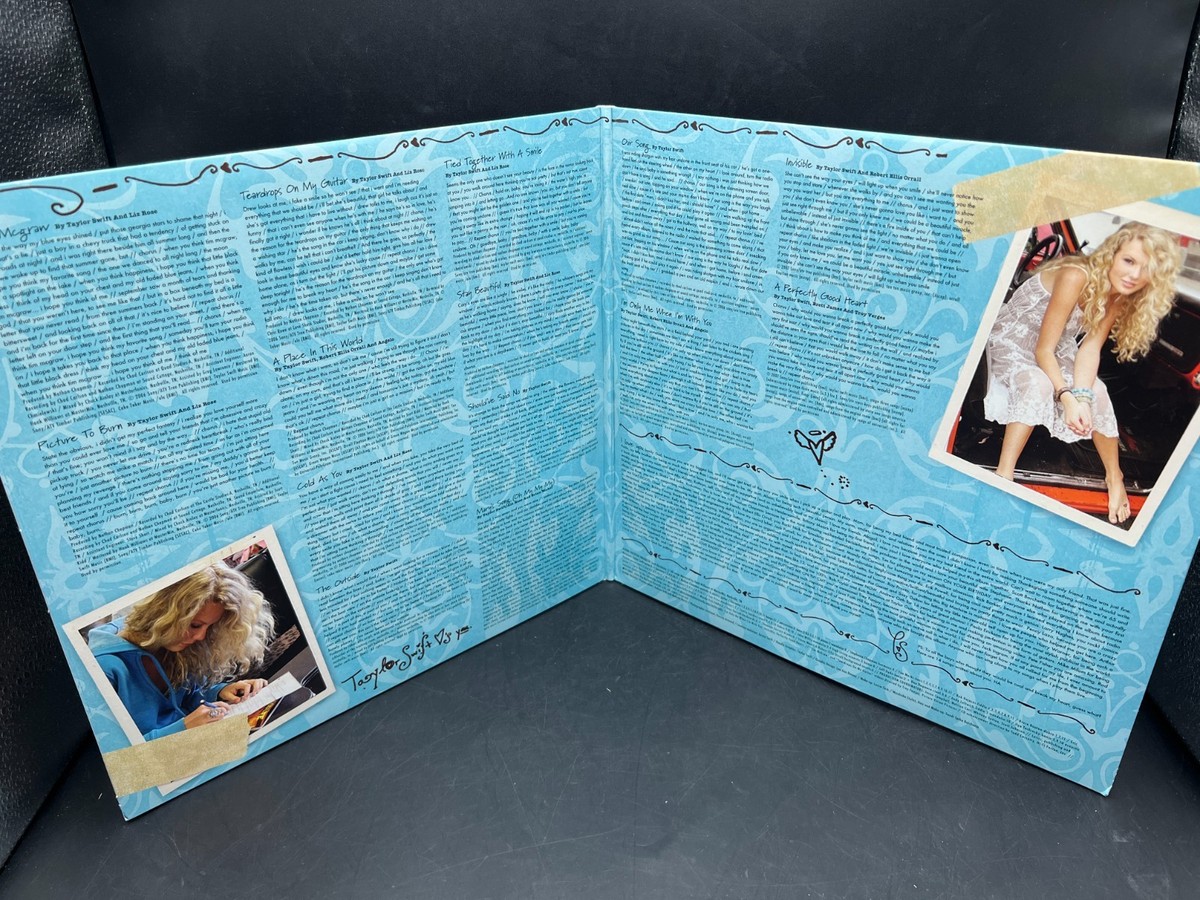 Taylor Swift Debut RSD Vinyl Turquoise Blue Exclusive Hand