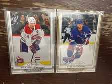 Upper Deck Series 1. 2 Pack O-Pee-Chee Nick Suzuki. Adam Fox. GOLD. OG-13 OG-14