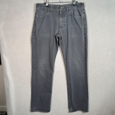 Marc Jacobs Gray Mens Cotton Straight Leg Jeans Size 32 x 34