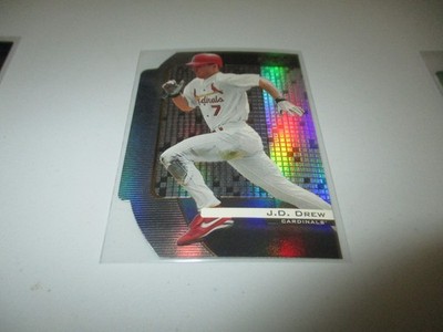 J.D. Drew 2000 Upper Deck Black Diamond Reciprocal Cut #R81
