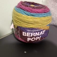Yarnspirations Bernat POP Yarn Color Paisley Pop