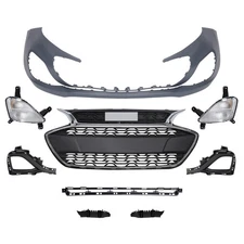 For 2019 2020 2021 2022 Chevy Spark Front Bumper Cover Grille Assembly Kit W/DRL