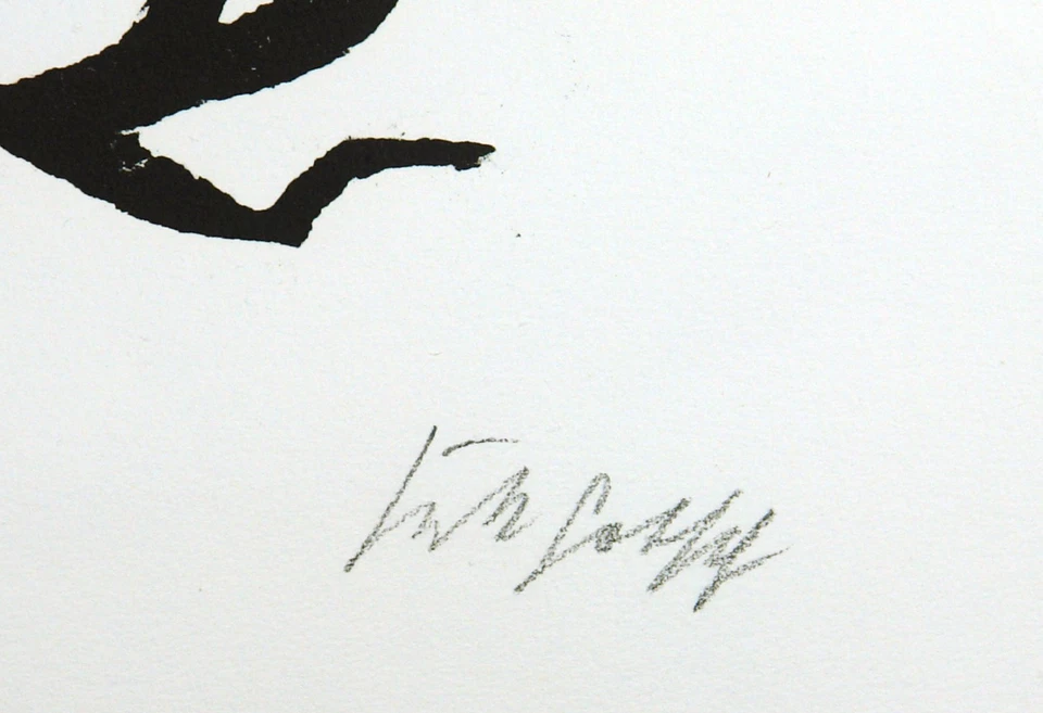 "Liliencron-Betrunken", 1964. Friedrich Karl GOTSCH (1900-1984 D) handsigniert - Bild 3 von 3