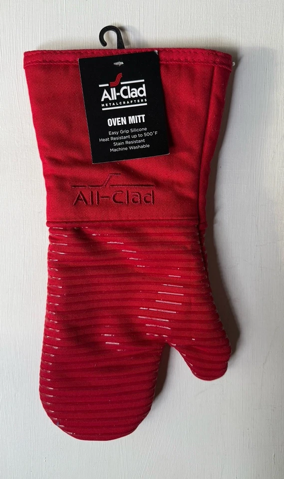 NUEVO CON ETIQUETAS HORNO TODO REVESTIDO MIT Fácil Agarre Silicona 500 F Resistente al Calor ELIGE EL COLOR 🎁 Foto 2 de 4
