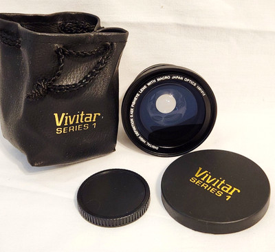 Vivitar Series 1 High Definition 0.42x Fisheye w Macro Japan Optics 1091012