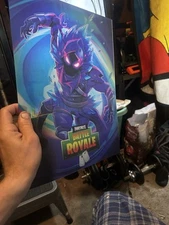 3D Holographic Lenticular Poster ~ 12" x 16" Unframed FORTNITE