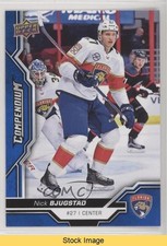 2018-19 Upper Deck Compendium Blue Nick Bjugstad #591 READ o1h