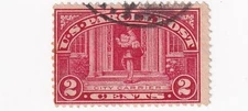 STAMP US SCOTT Q2 "City Carrier" 2 CENT 1913 Parcel Post USED - P