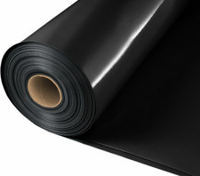 Damp Proof Membrane Black Polythene Sheeting Roll DPM  4M/5M Wide 300MU Various