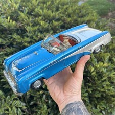 Rare Vintage Niedermeier PN 350 Thunderbird Tin Friction Toy Car West Germany