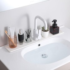 Quick Drying Faucet Mat Diatomite Stone Water Absorbent Non-Slip Tray