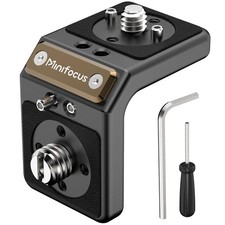 2 PCS Mini LShaped Mount Plate RightAngle Bracket ARRI 90 Angle Video Rig