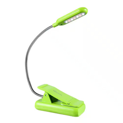 Classic 3.7 Volt 50 Lumen Integrated LED Reading Clamp Work Light Battery Operat