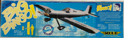 *DAMAGED CANOPY* ACE 85" Doc Mathews' Big Bingo! RC Airplane Kit