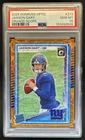 2025 Donruss Optic Jaxson Dart Rated Rookie Orange Scope Prizm #/79 PSA 10