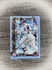 2025 Topps Holiday Seiya Suzuki Light Blue Glitter