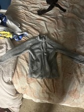 Gray Full-Zip Fleece Jacket   Warm  Comfortable