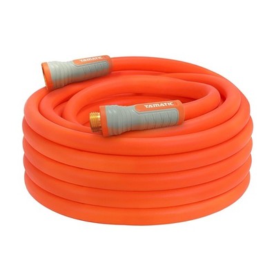 YAMATIC Heavy Duty Garden Hose 5/8 in x 50 ft with Swivel Fitting, Super Flex...