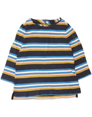 Brooks Brothers Damen Top 3/4 Arm UK 18 XL Mehrfarbig Gestreift DE22
